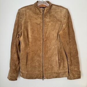 Vintage Classiques Entier Camel Leather Jacket